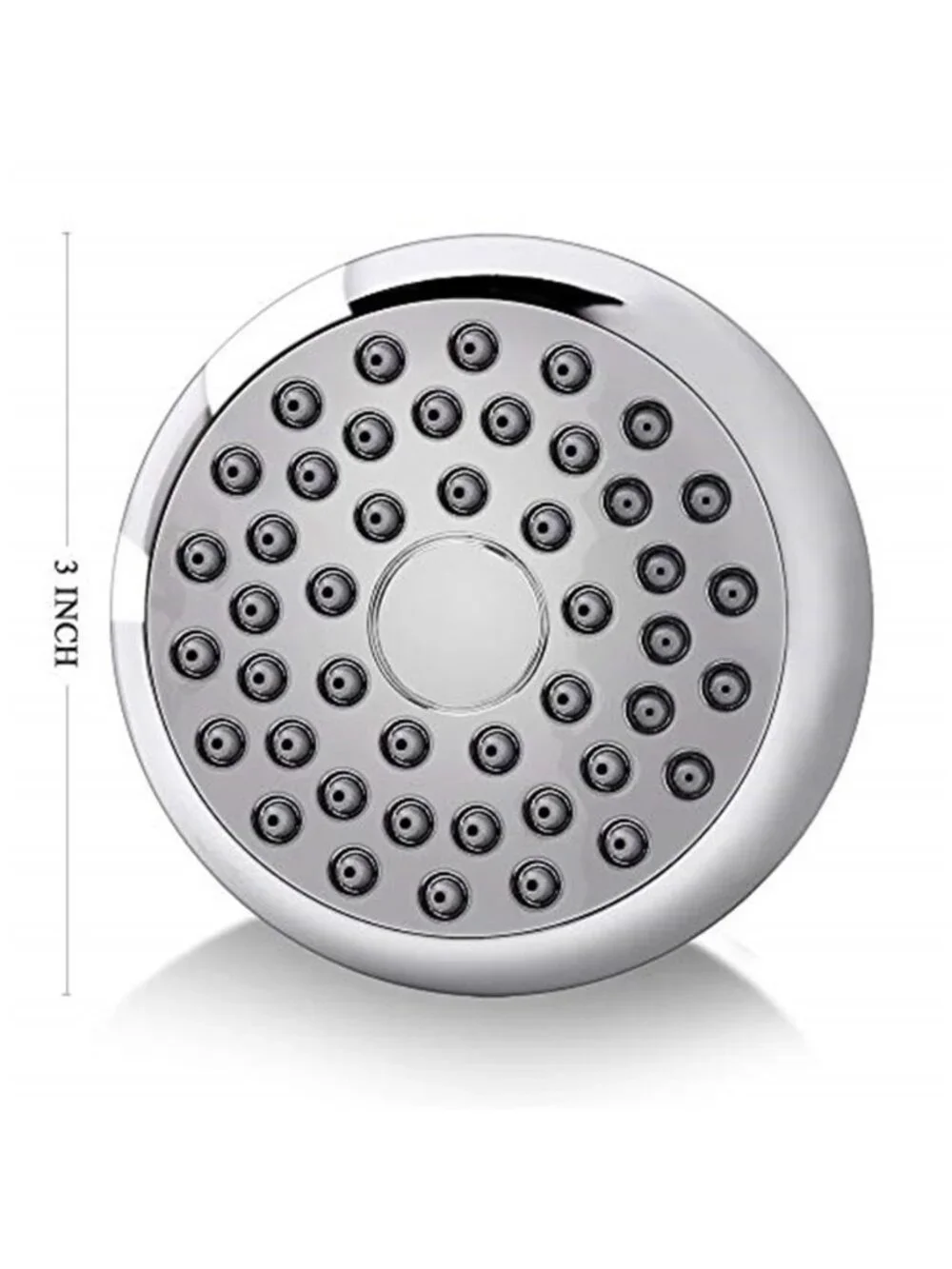 Fixed Shower Head High Pressure 3 Inch Showerhead Chrome
